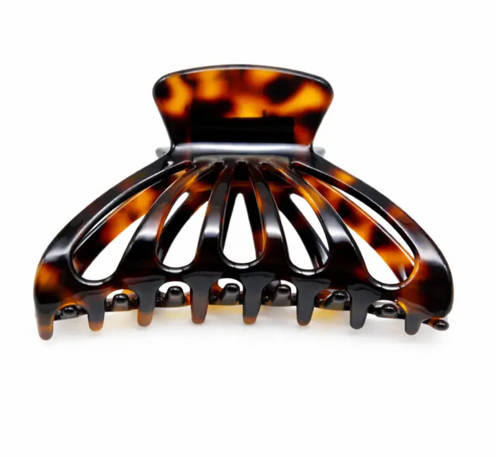 Large Premium Acetate Cutout Hair Claw Tortoise Tania Hird Designs