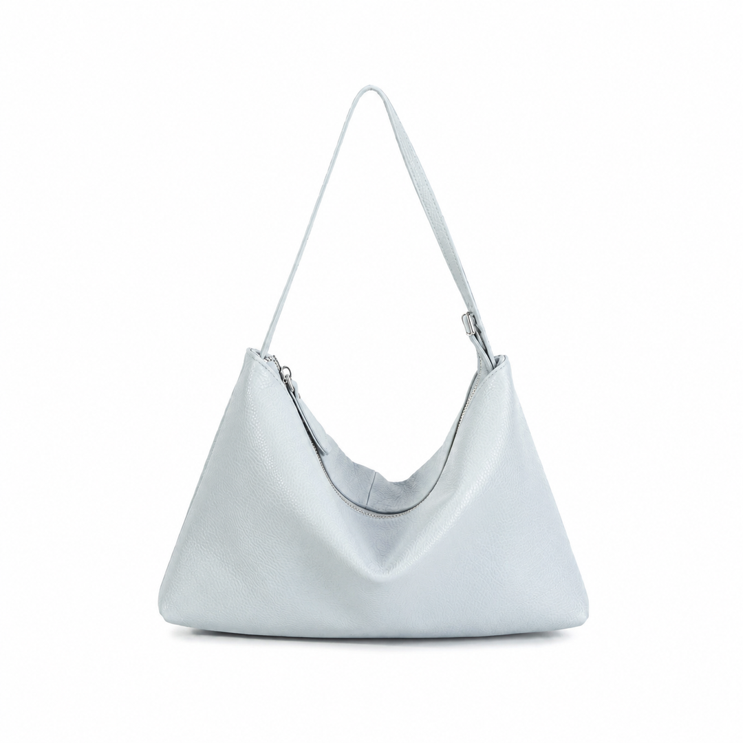 WS Seattle Cowhide Shoulder Bag - Blue / Grey