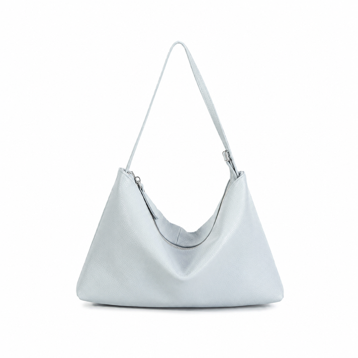 WS Seattle Cowhide Shoulder Bag - Blue / Grey