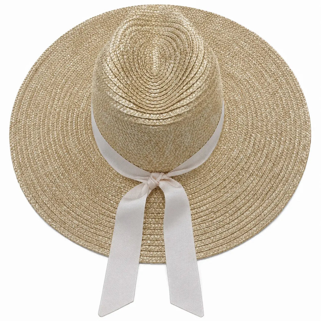 Straw Panama Ultrawide Brim Hat Tania Hird Designs