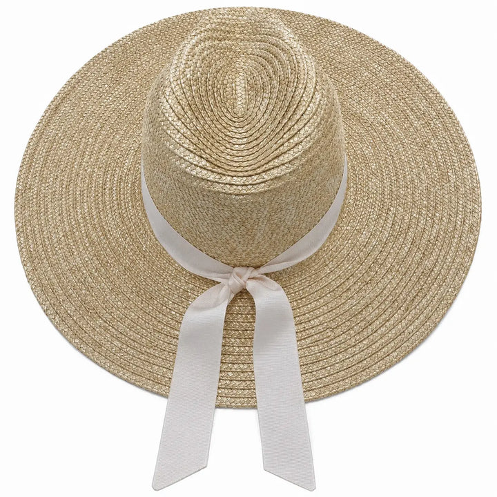 Straw Panama Ultrawide Brim Hat Tania Hird Designs