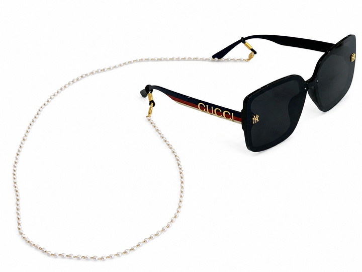 WS Glasses / Sunglasses Chain Pearl - Pearl Gold - Image 1