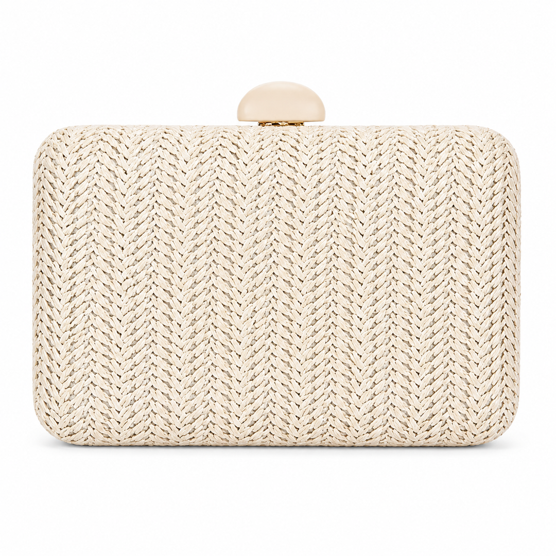 Suzanne Straw Bag Natural - Hero