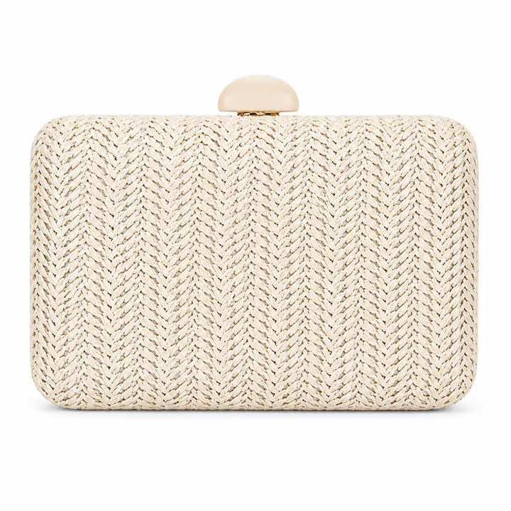 Suzanne Straw Bag Natural - Hero