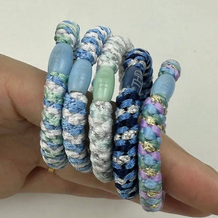 THD Hair Ties - Riviera Blue - on hand