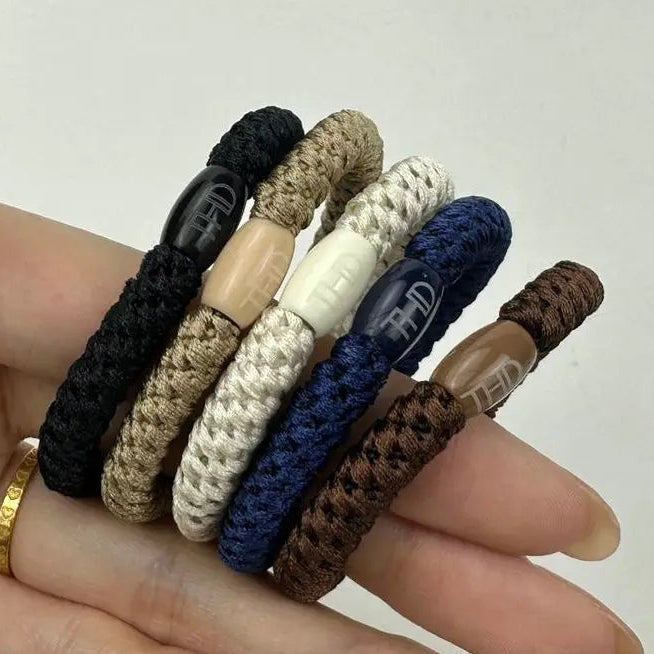 THD Hair Ties - Classic Navy - on hand
