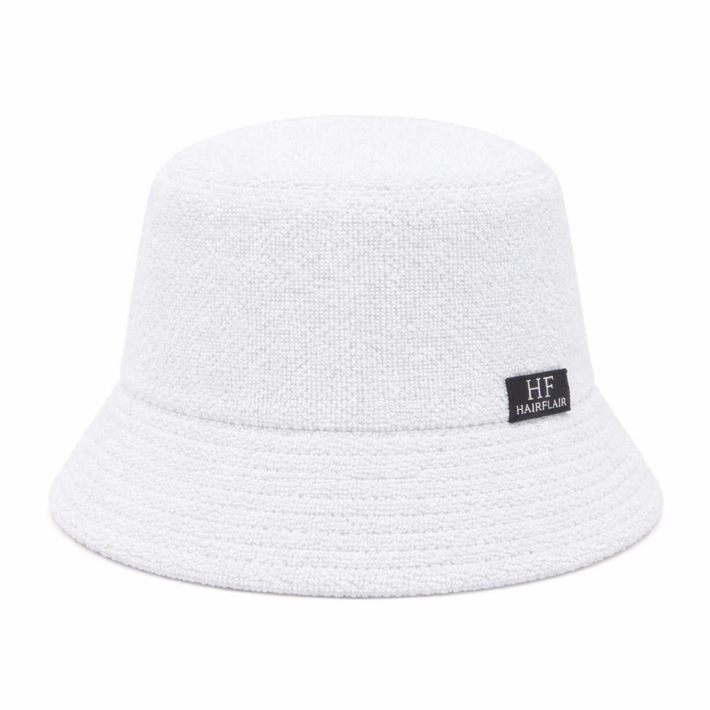 WS Bucket Hat Terry - White - Hero