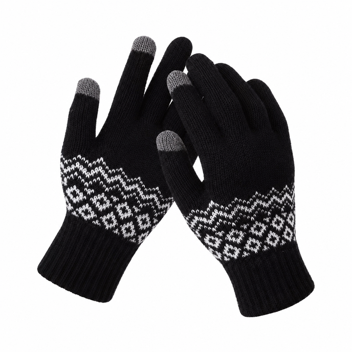WS Touchscreen Gloves Swiss - Black