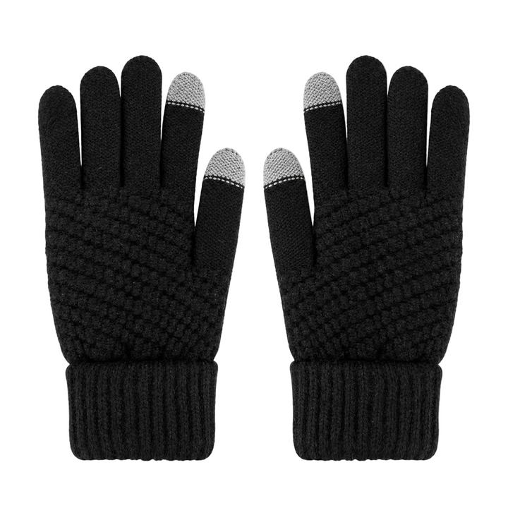 WS Touchscreen Gloves Woolblend - Black