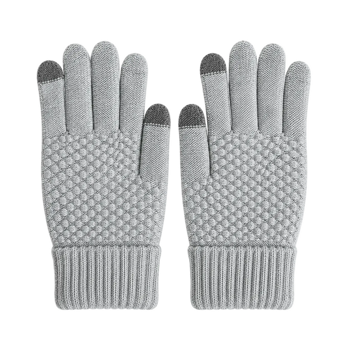 WS Touchscreen Gloves Woolblend - Grey