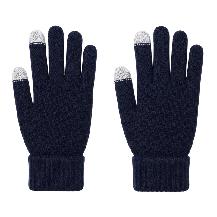 WS Touchscreen Gloves Woolblend - Navy