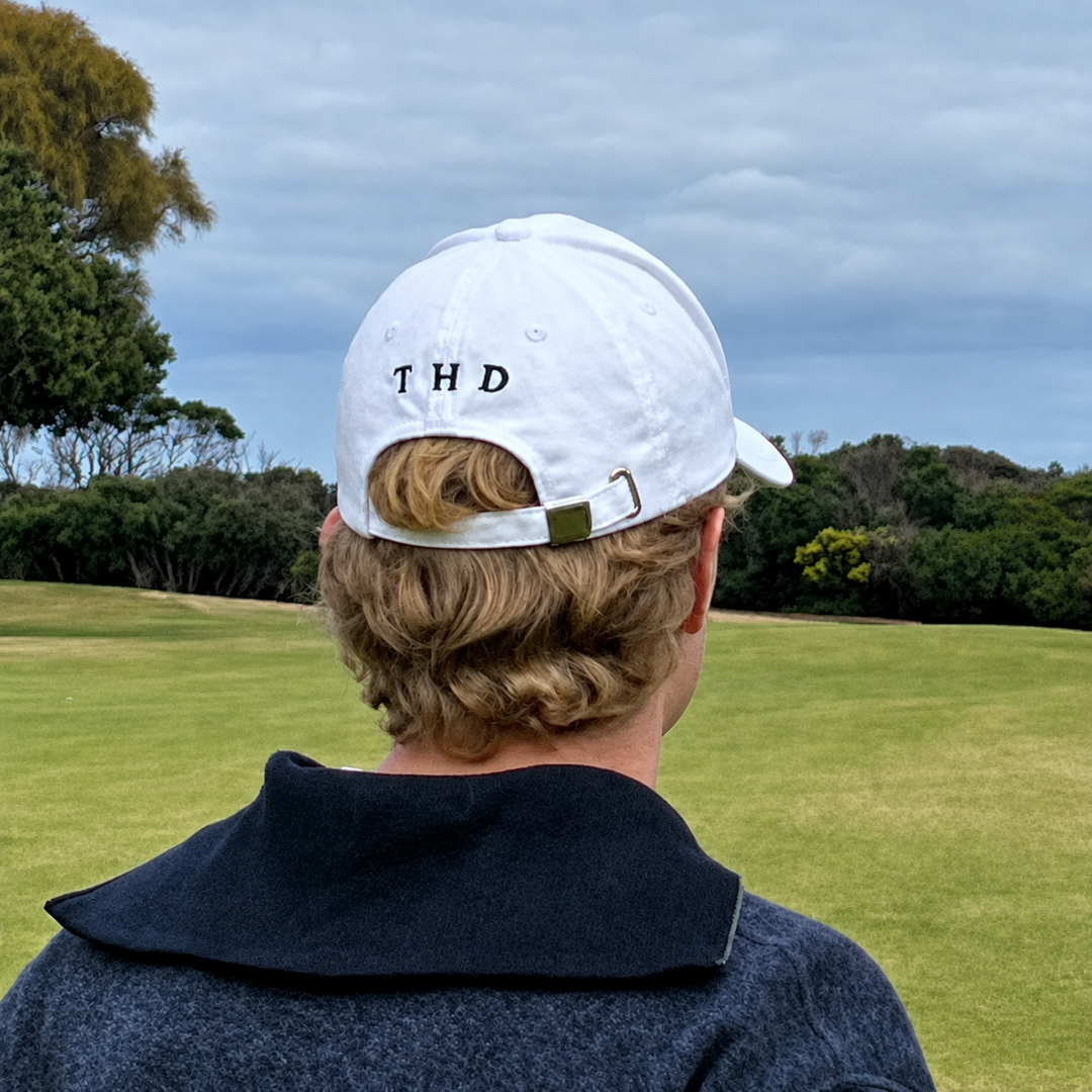 WS Unisex Cotton Cap - White - Image 4