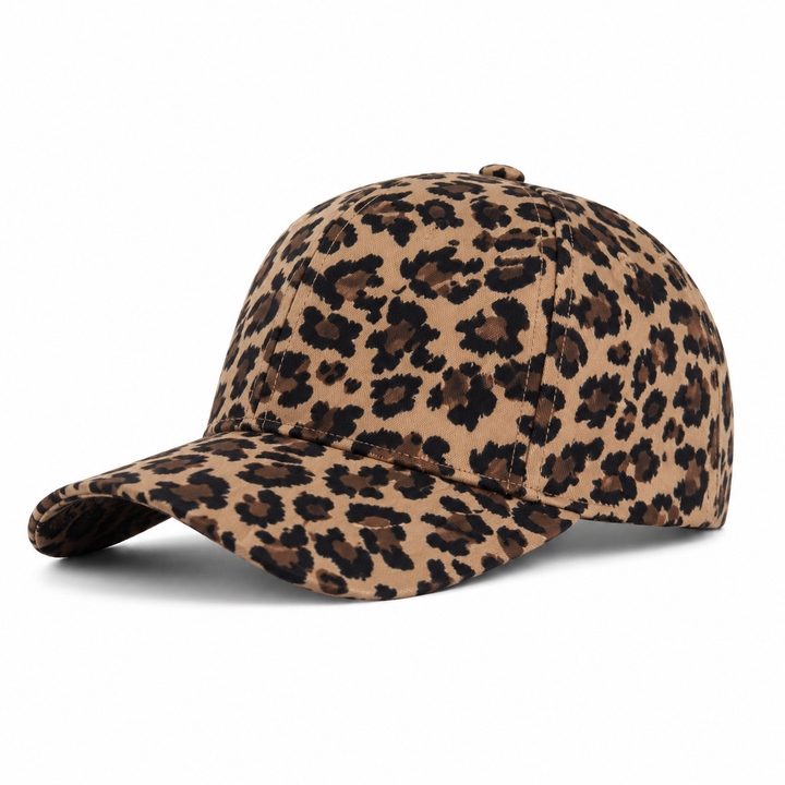 WS Unisex Cotton Cap - Leopard - Hero