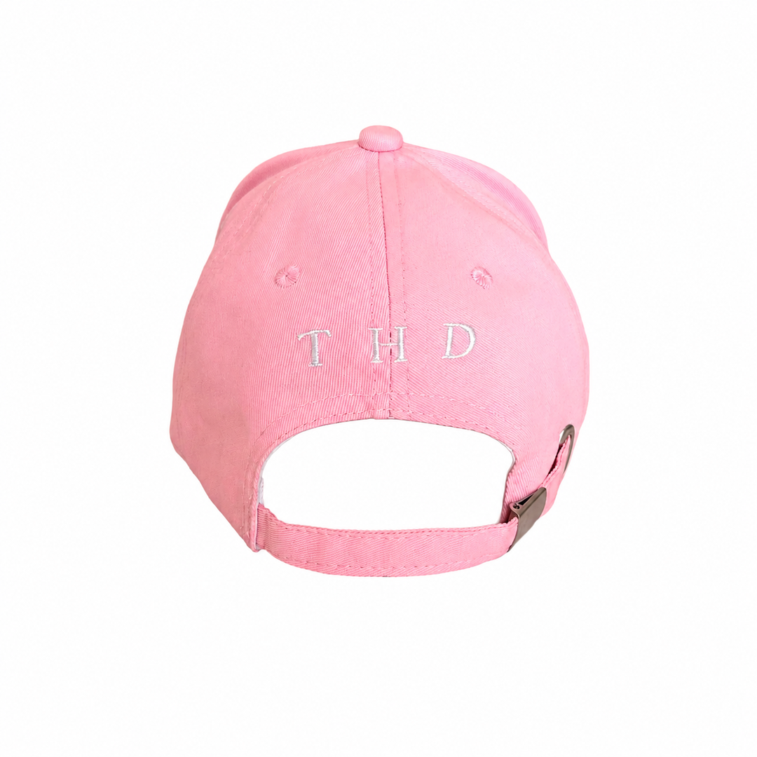 WS Unisex Cotton Cap - Pink - Image 1