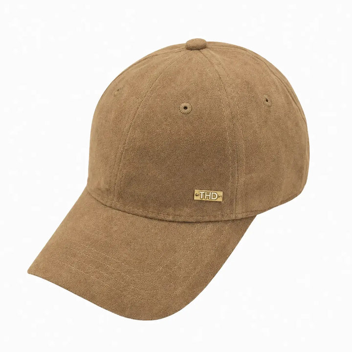 Vegan Suede Baseball Cap M