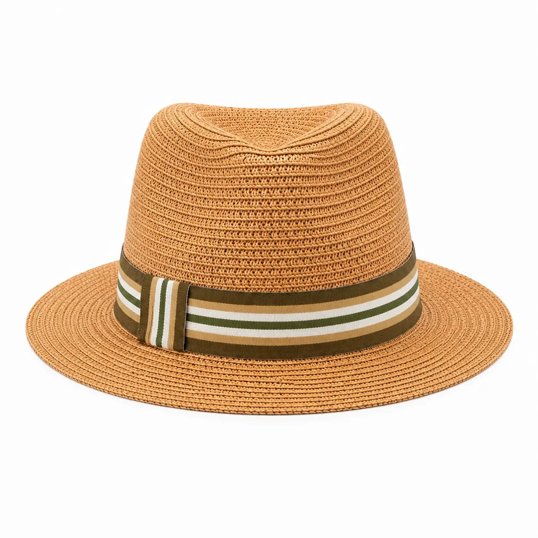 WS Royal Ascot Panama Hat - Brown