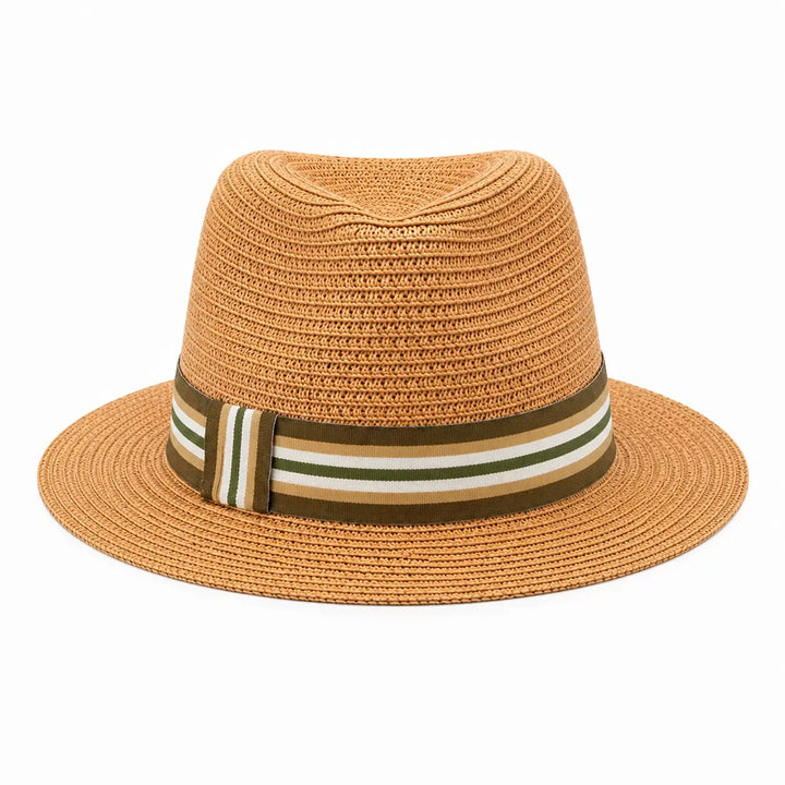 WS Royal Ascot Panama Hat - Brown