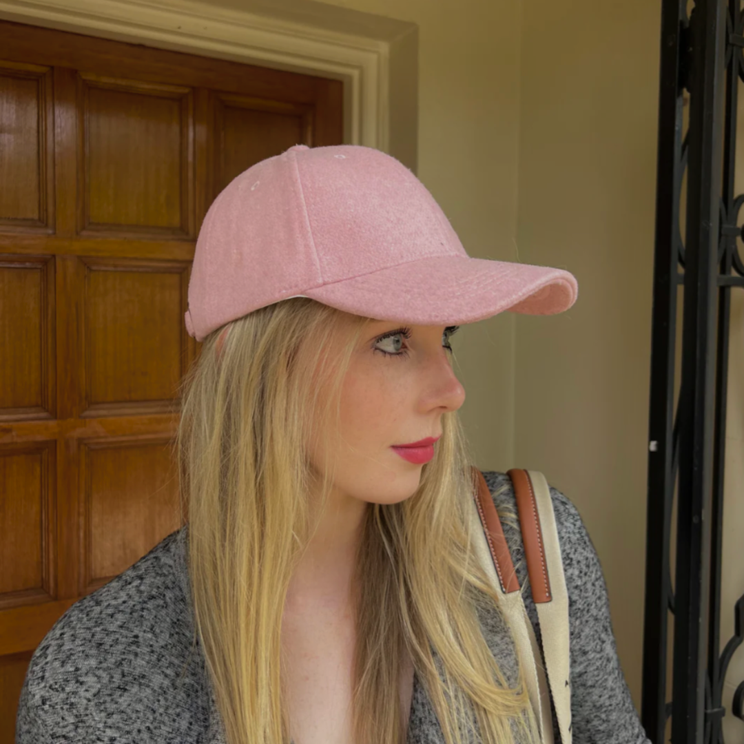 WS Woolblend Baseball Cap - Pink / M - Image 1