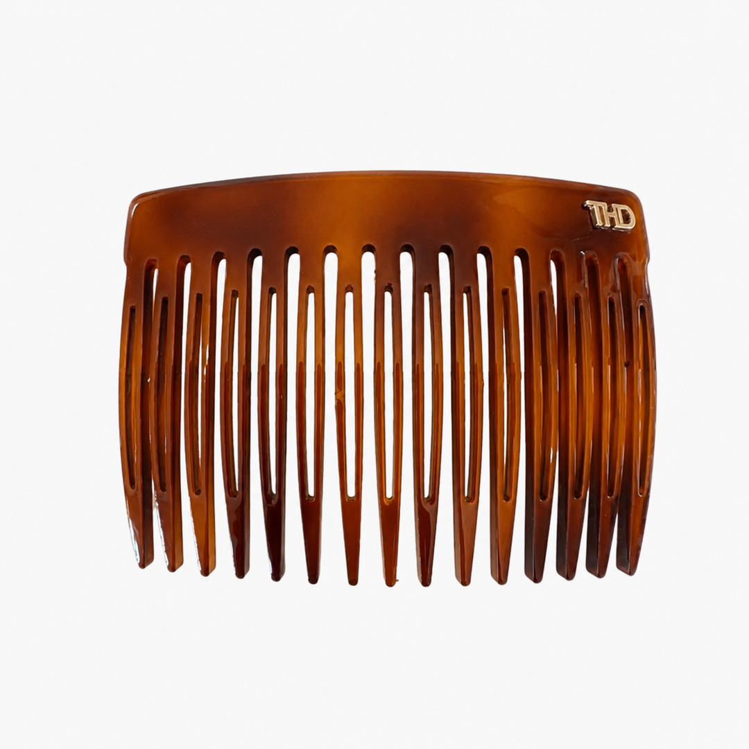 WS Acetate Haircomb - Classic Brown