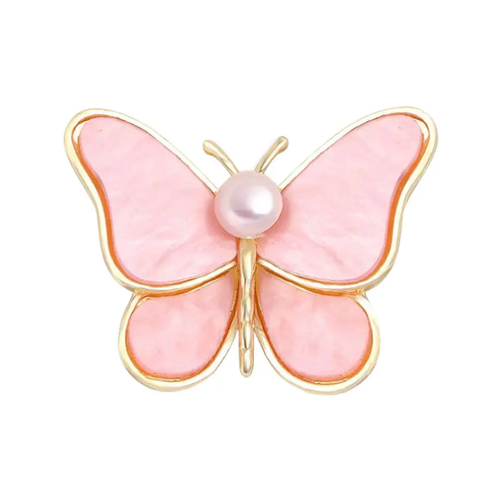 WS Butterfly Brooch - Soft Pink