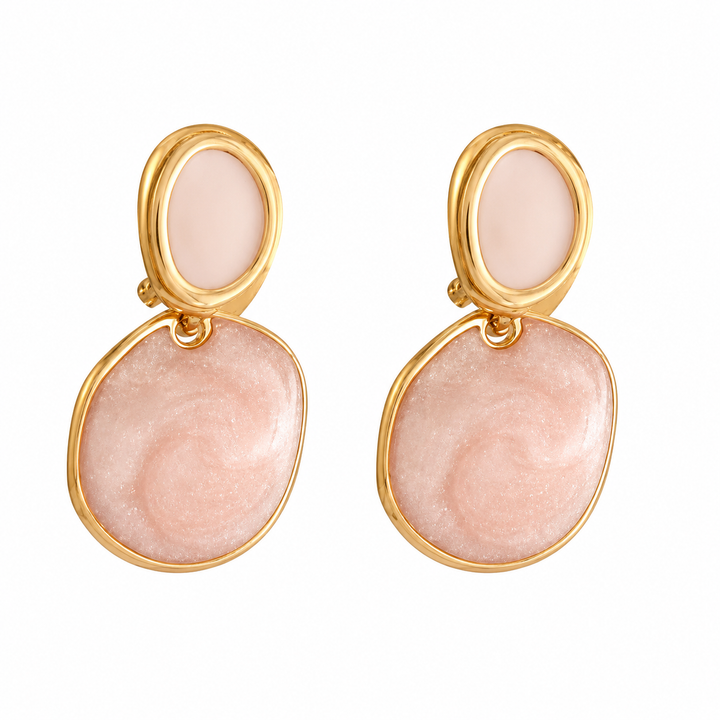 WS Elsie Drop Earrings - Pink