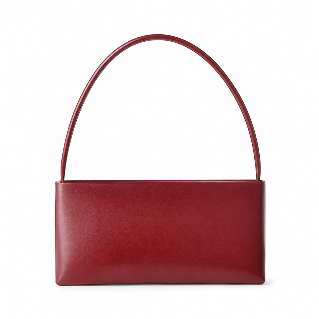WS Josephine Cowhide Bag - Wine