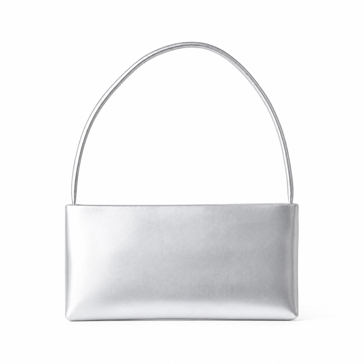 WS Josephine Cowhide Bag - Silver