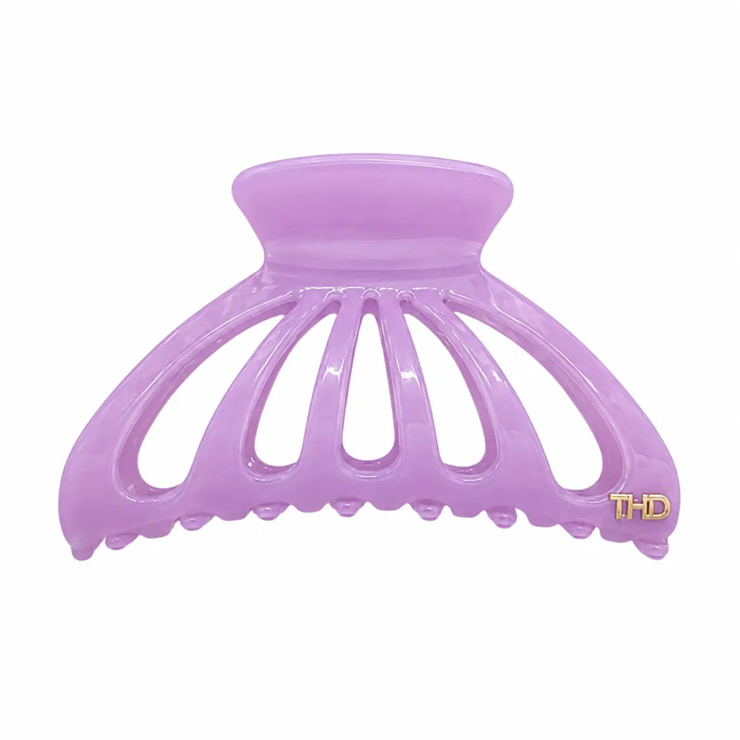 Cellulose Acetate Cutout Hair Claw Block Colours
