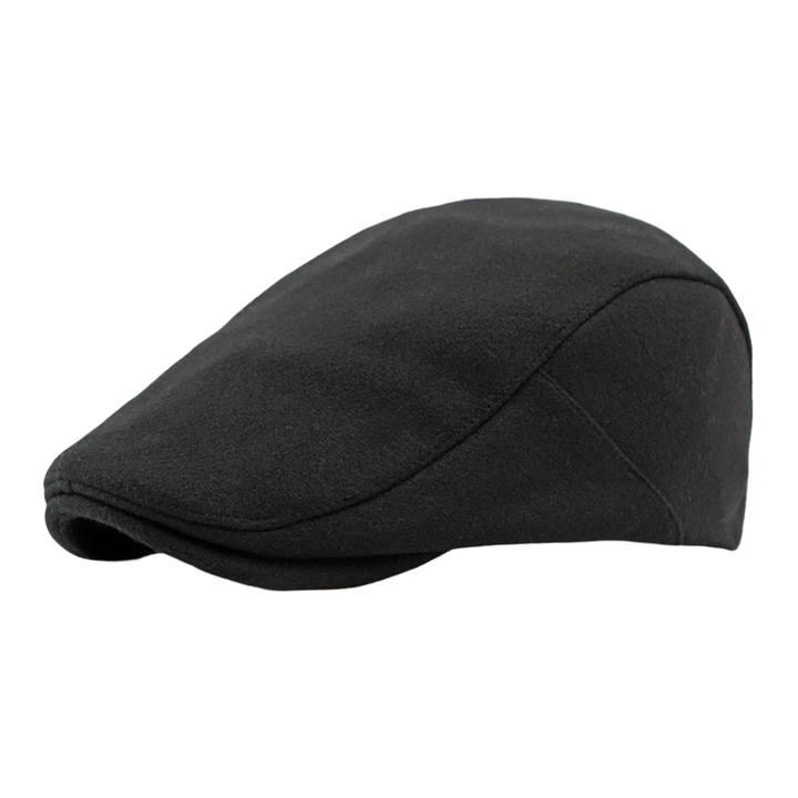 WS Unisex Newsboy Cap - Black - Hero