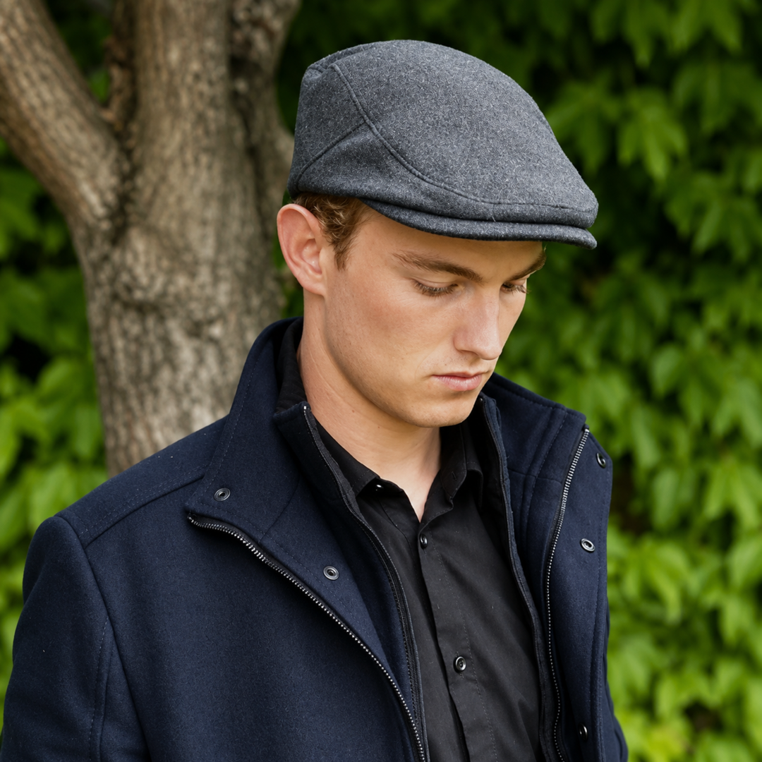 WS Unisex Newsboy Cap - Grey - Image 1