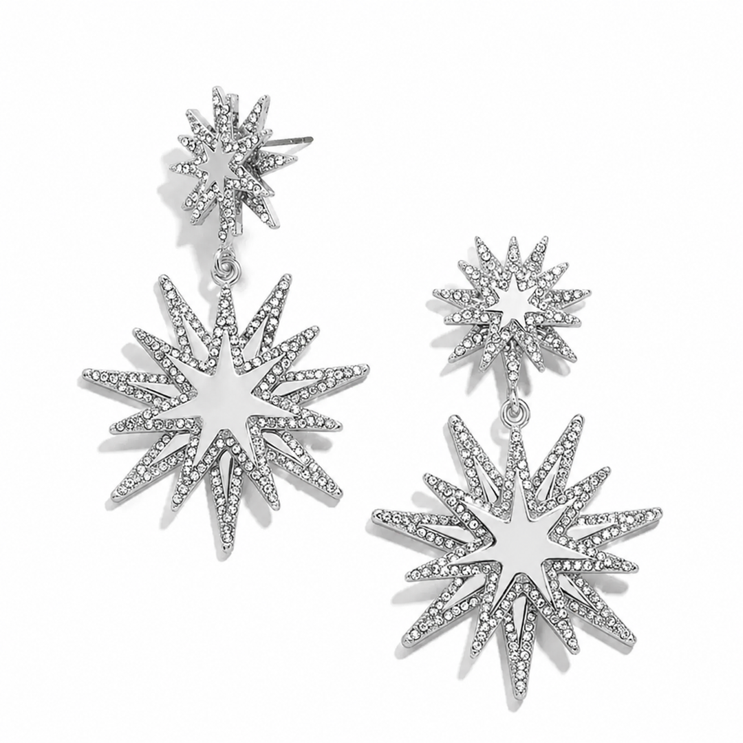 WS Spark Earrings - Silver - Hero