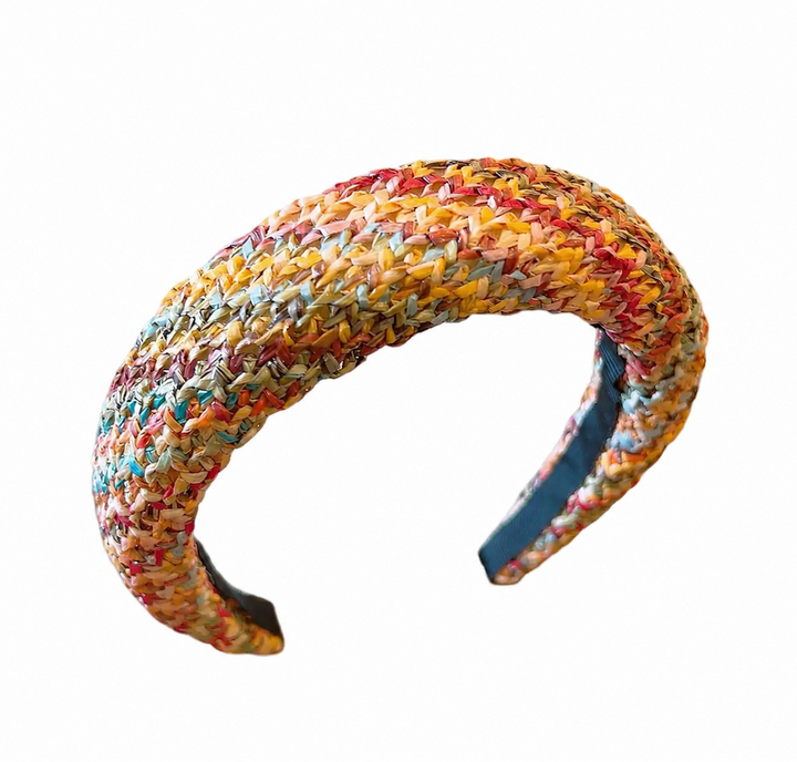 WS Straw Alice Headband - Multicolour - Hero